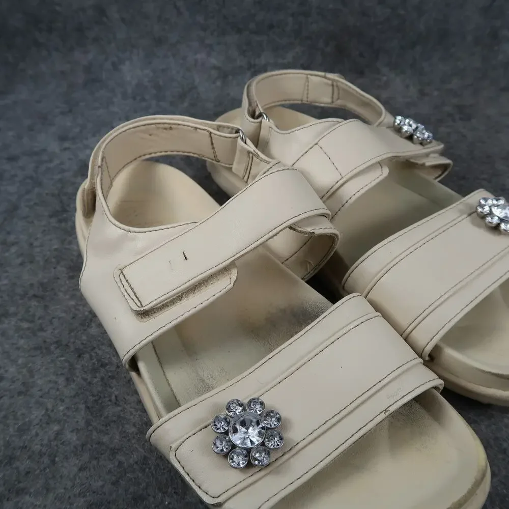 Zara Shoes Womens 36 Sandals Fashion Adjustable Straps Flat Fashion Casual Sport - Picture 12 of 12
